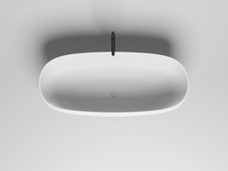 Ванна из искусственного камня Salini GRECA 103121M 180х80 отдельностоящая овальная